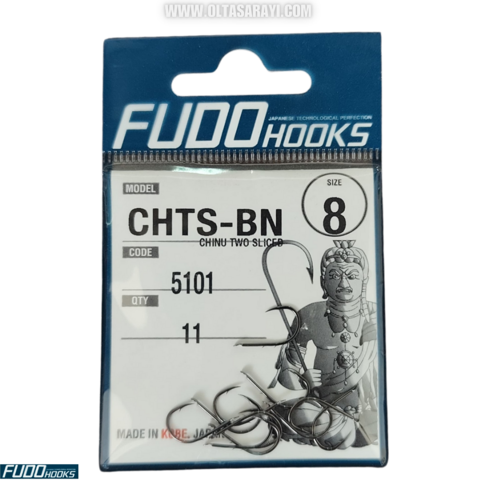 Fudo Hooks 5101 CHTS-BN Chınu Two Sliced İğne NO:8