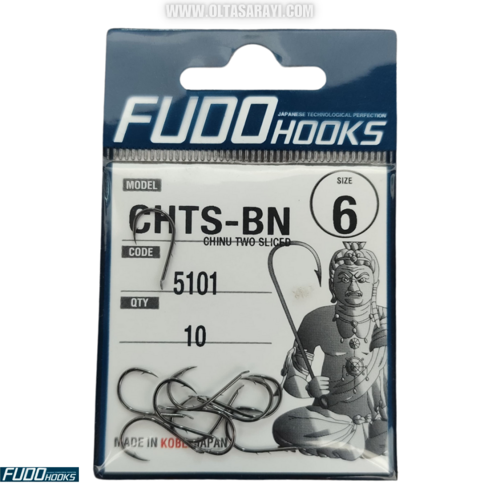 Fudo Hooks 5101 CHTS-BN Chınu Two Sliced İğne NO:6