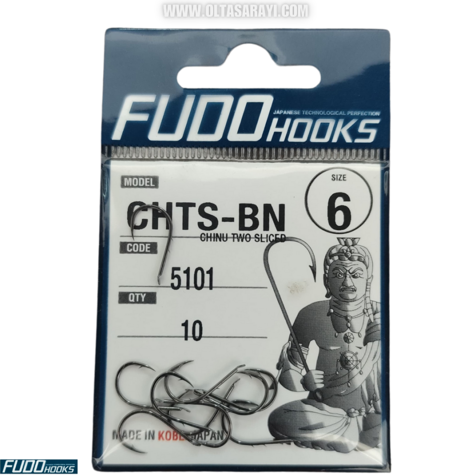 Fudo Hooks 5101 CHTS-BN Chınu Two Sliced İğne NO:6