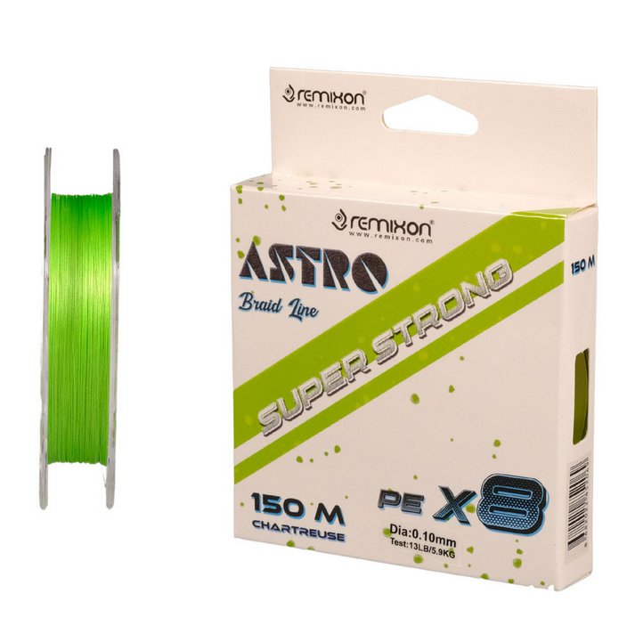 Remixon Astro 8X  150m Chartreuse İp Misina | LRF & UL