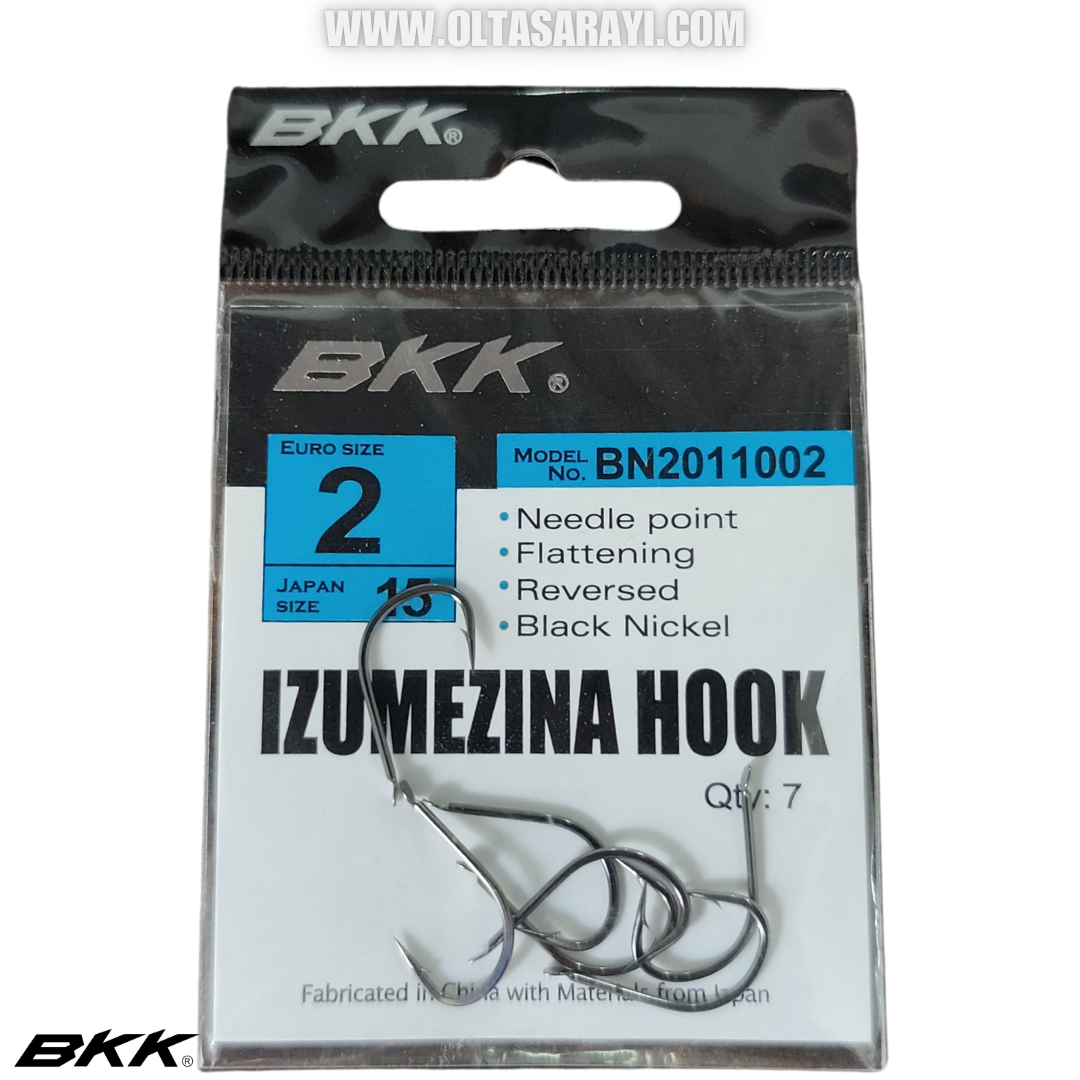 BKK Izumezina Diamond Olta İğnesi – Keskin ve Dayanıklı Yemli Av İğnesi