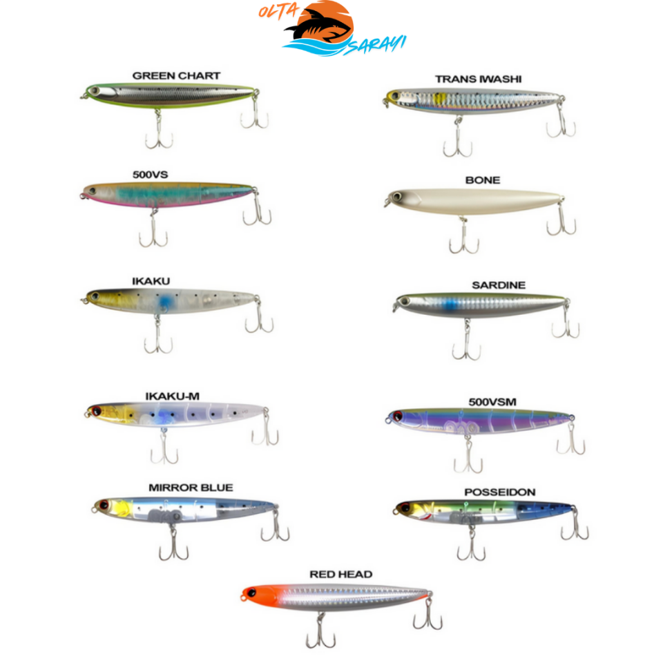 Ryuji Dog Walker 11cm 12gr Su Üstü Maket Yem | Walk The Dog Sahte Balık