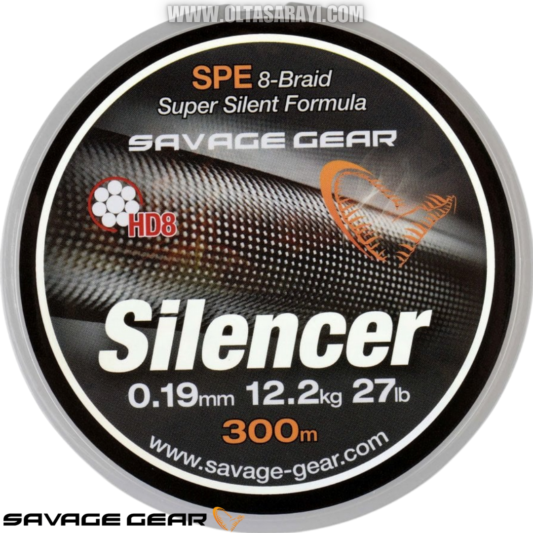 Savage Gear HD8 Silencer Braid 300 Mt Green Örgü İp Misine