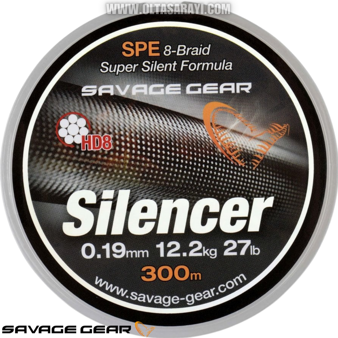 Savage Gear HD8 Silencer Braid 300 Mt Green Örgü İp Misine