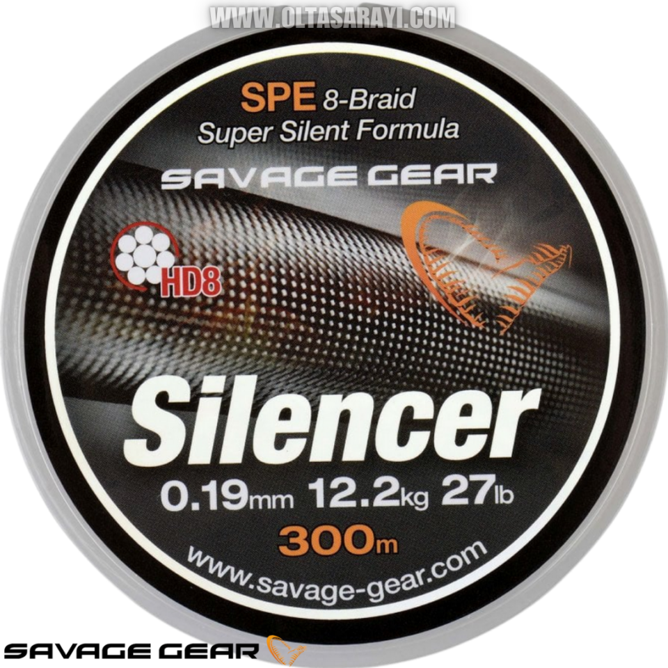 Savage Gear HD8 Silencer Braid 300 Mt Green Örgü İp Misine