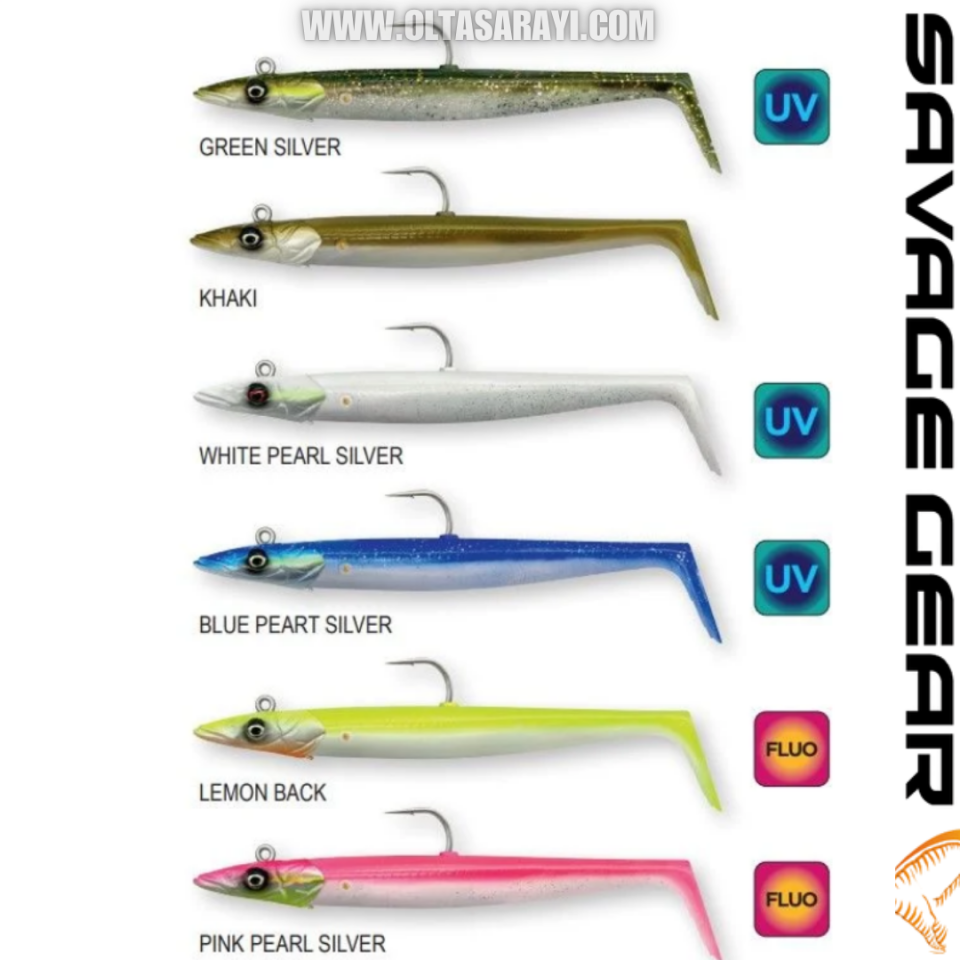 Savage Gear Sandeel V2 14 cm 33 gr 2+1 Silikon Yem