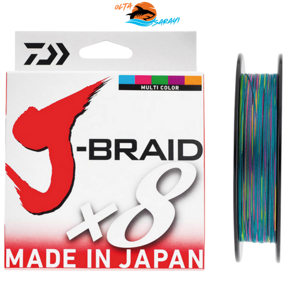 Daiwa JBraid 8B Multicolor 150m İp Misina