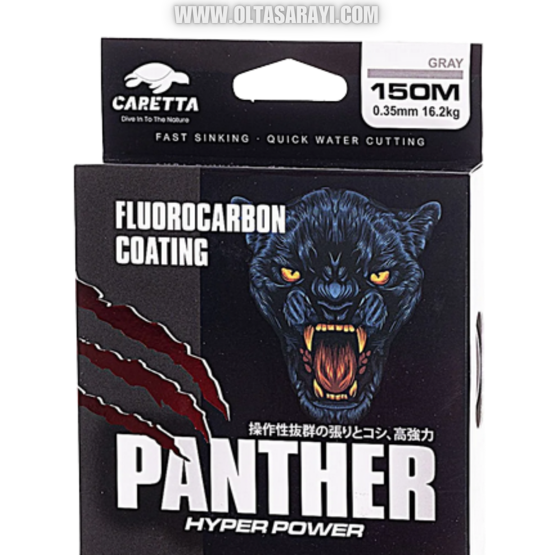 CARETTA PANTHER 150 MT FLUOROCARBON COATING MİSİNA