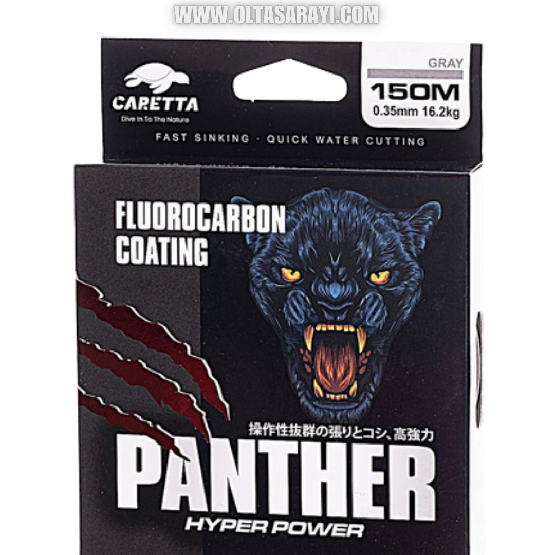 CARETTA PANTHER 150 MT FLUOROCARBON COATING MİSİNA