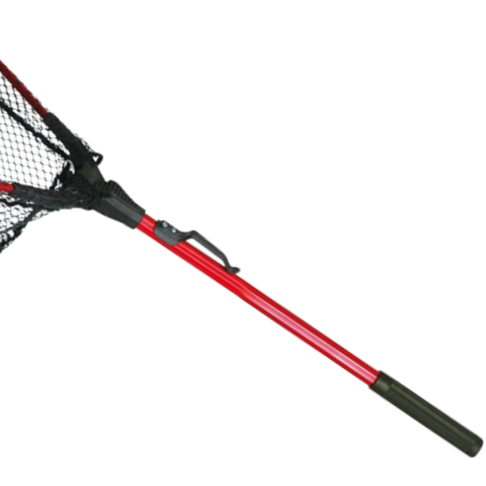 Remixon LND-06 Üçgen Kauçuk Fileli Kepçe | Katlanabilir Balıkçı Kepçesi