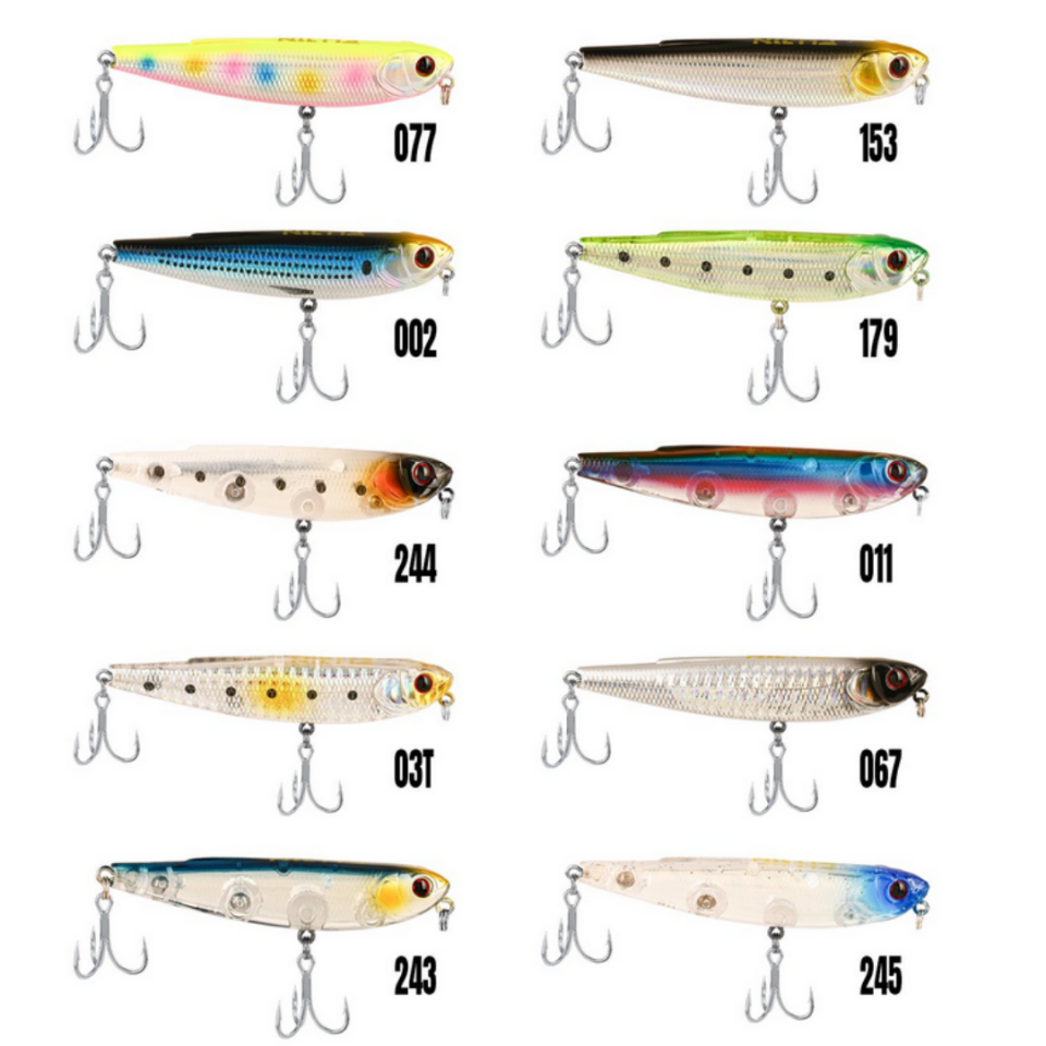 Fujin Walkie Dog 70mm 8.2gr Su Üstü Maket Balık – WTD Aksiyonlu Floating Sahte Yem