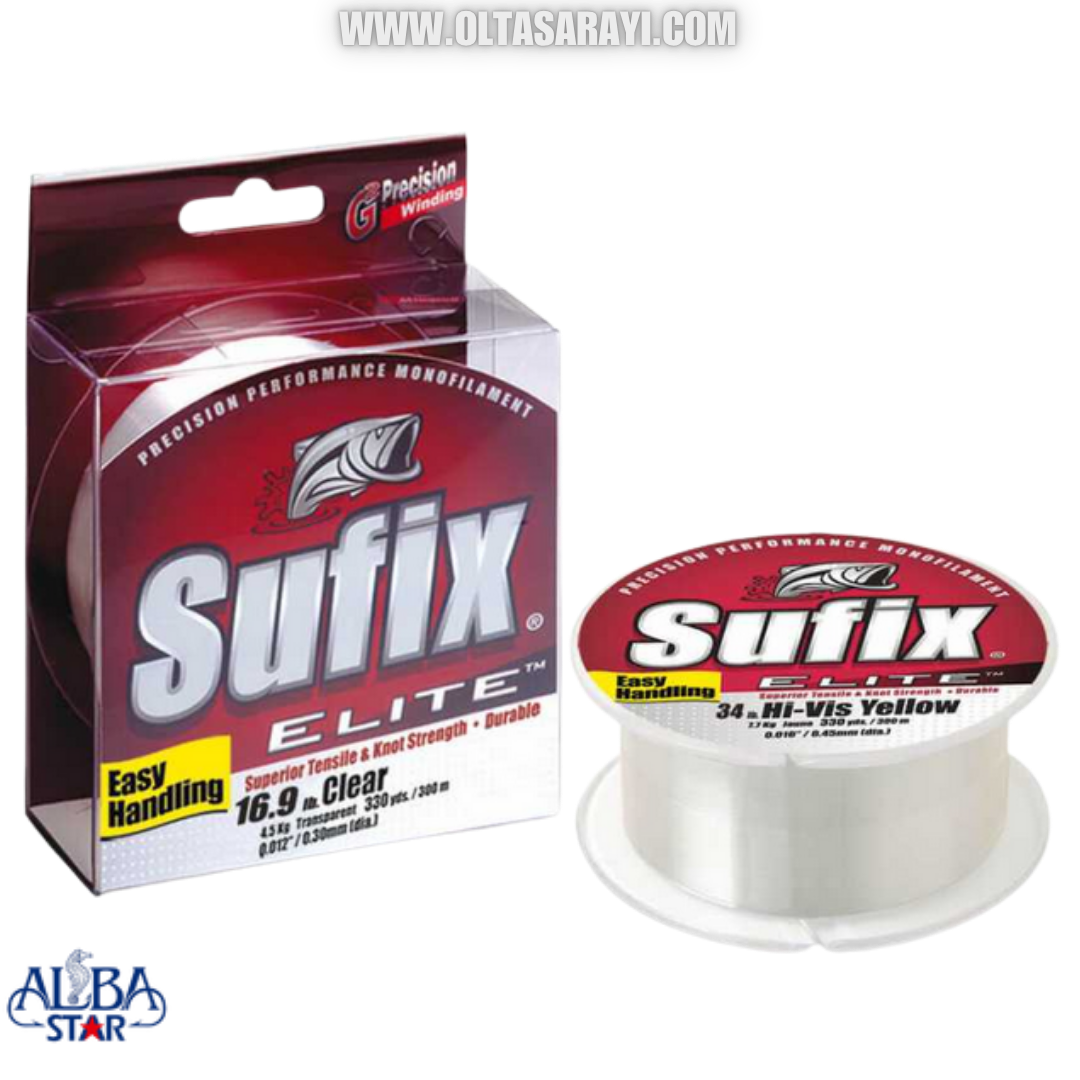 Sufix Elite 50 MM 300 Mt Fluorocarbon Misine